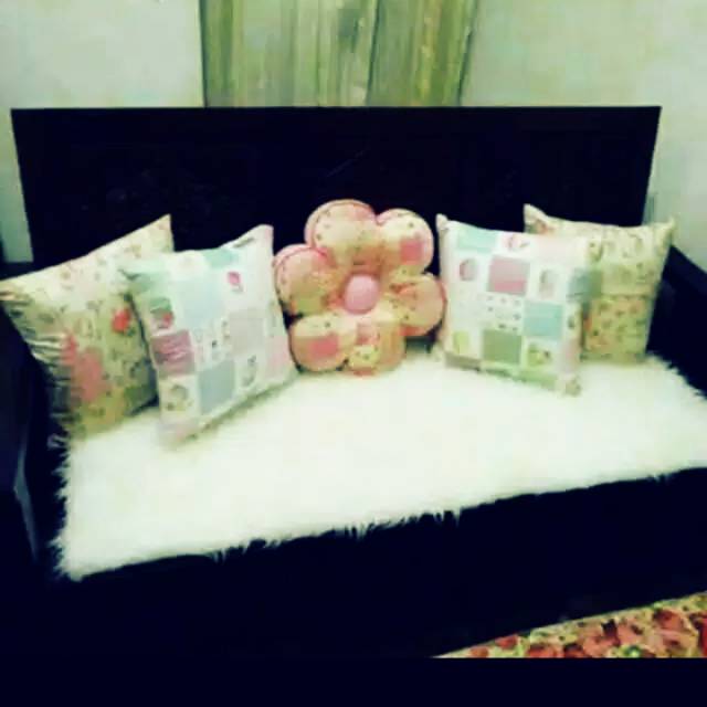 Karpet alas duduk kursi jati bulu rasfur tebal 4cm