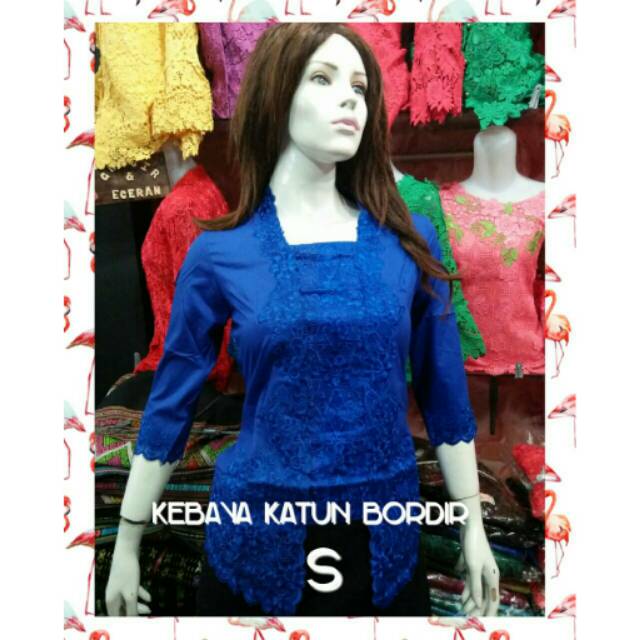 RESTOCK KEBAYA KATUN BORDIR KUTU BARU