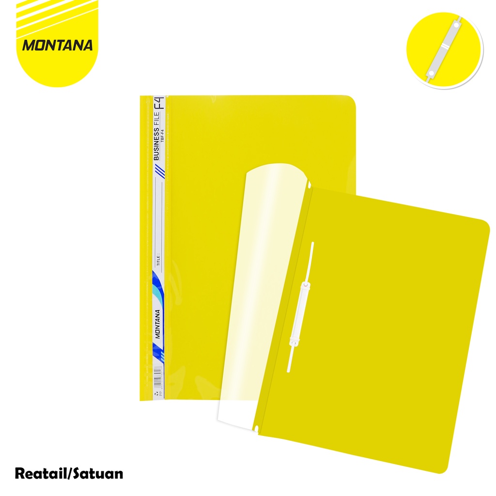 

MONTANA Business File / File Bisnis Montana TBF-4 / F4 / Kuning