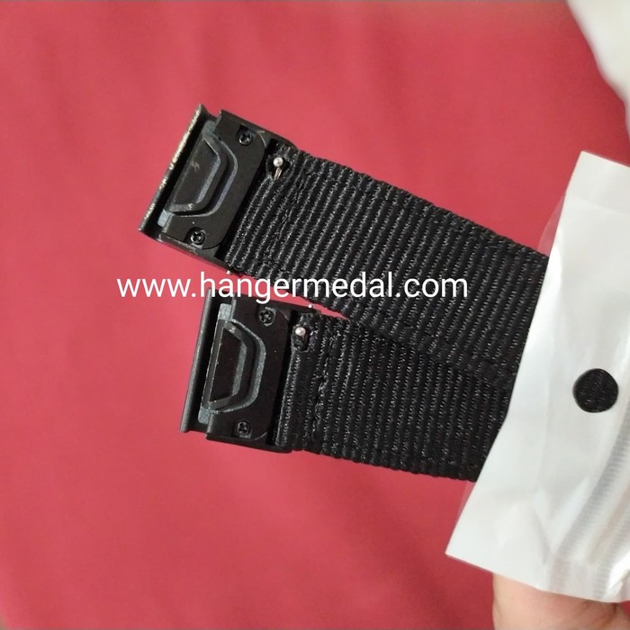 QUICK fit Nylon NATO ZULU Garmin Fenix 5s strap tali jam band BLACK