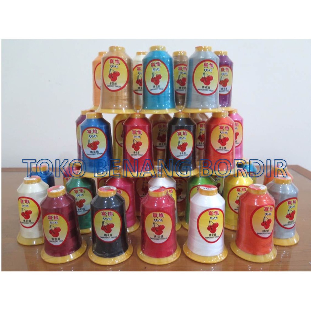 Benang Bordir Polyester FUYI