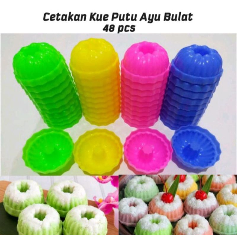 48 pcs CETAKAN KUE PUTU AYU BULAT