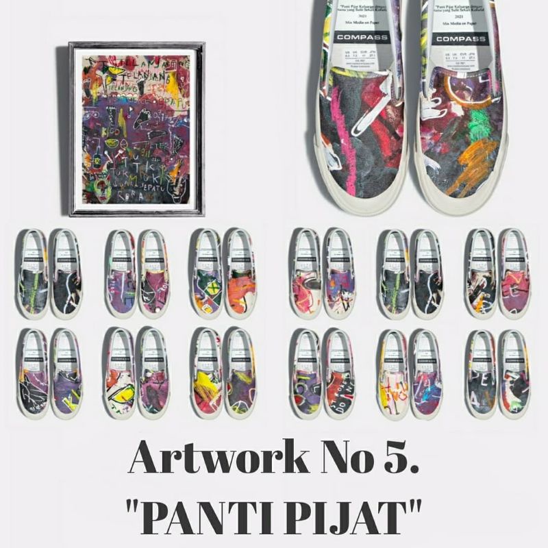 Compass X Jason Ranti Slip On