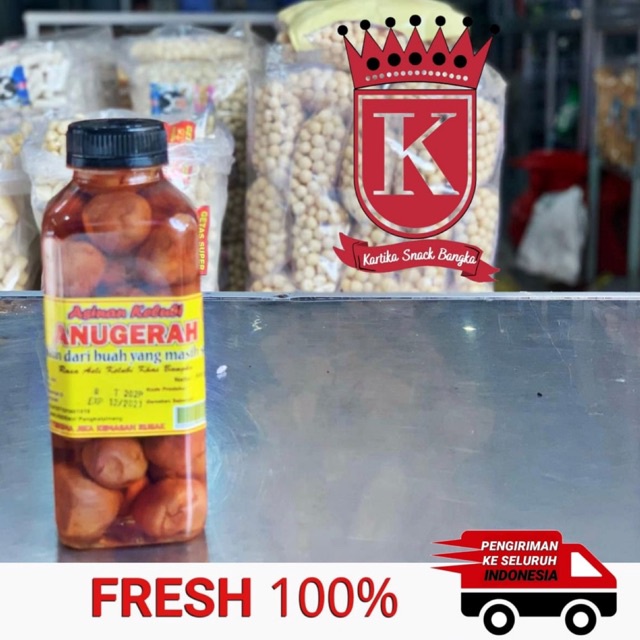 

Asinan Kelubi Khas Bangka Cap Anugerah 500gr