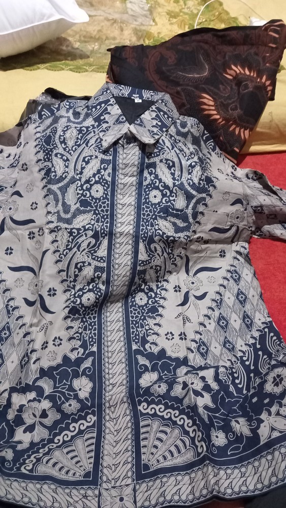 Byantara Kemeja Batik Pria Lengan Panjang Full Furing Bahan Katun Sragenan By Kanaya