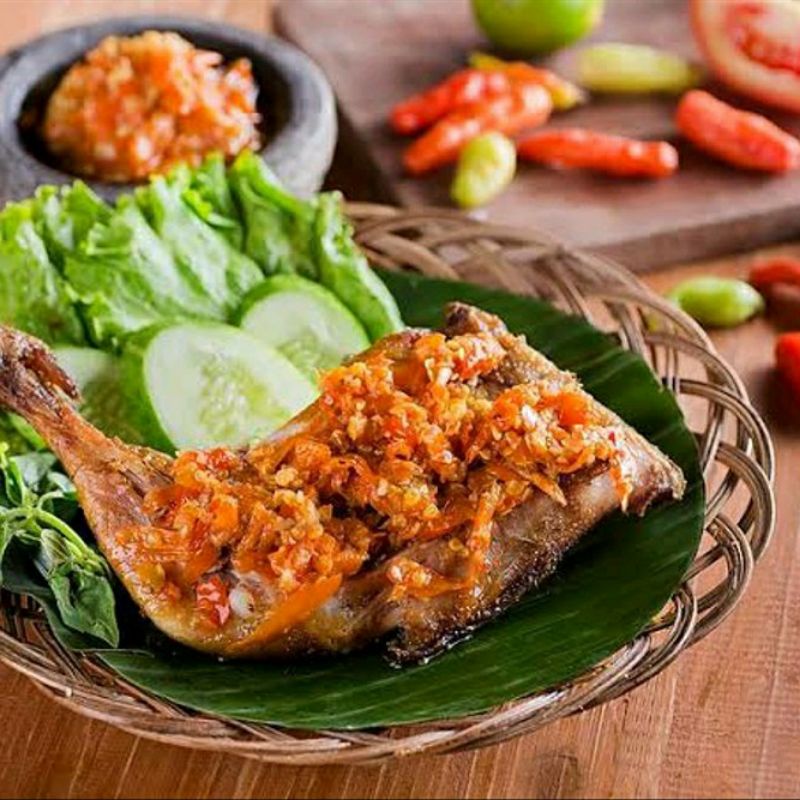 

Nasi Box pecel ayam pecel lelel ayam penyet Sambal Setan