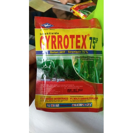 CYRROTEX 75 SP 25 GRAM CYROTEX INSEKTISIDA- PEMBASMI penggorok daun