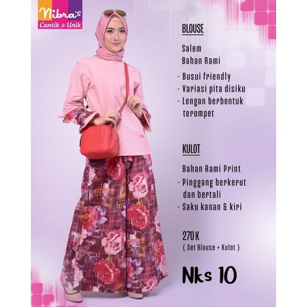 PROMO DISKON SETELAN NIBRAS NKS 010