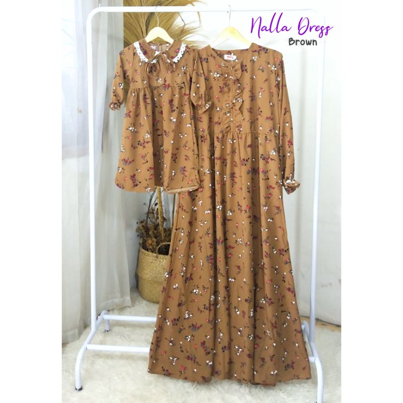 Baju Gamis couple ibu dan anak Nalla dress by Dhily