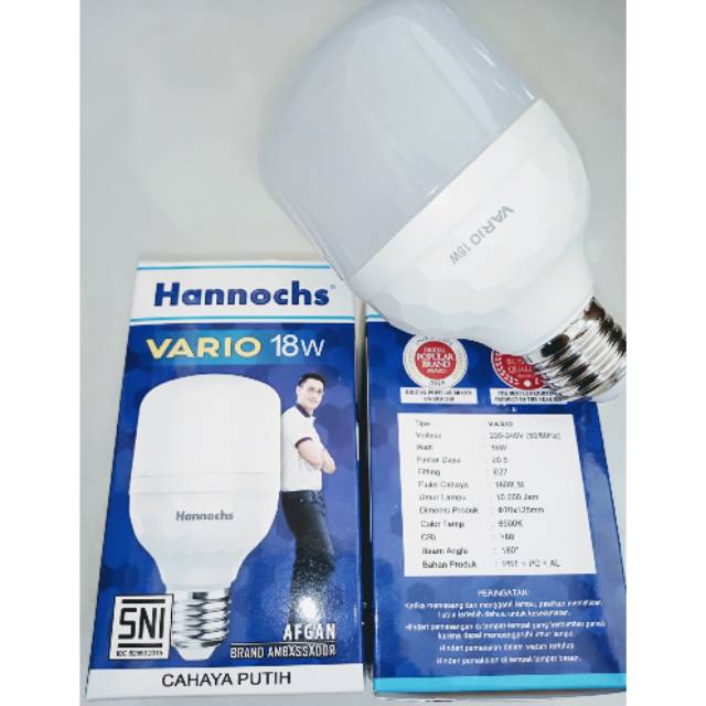 PROMO Lampu LED Hannochs Vario 18 Watt Model Tabung Exclusive