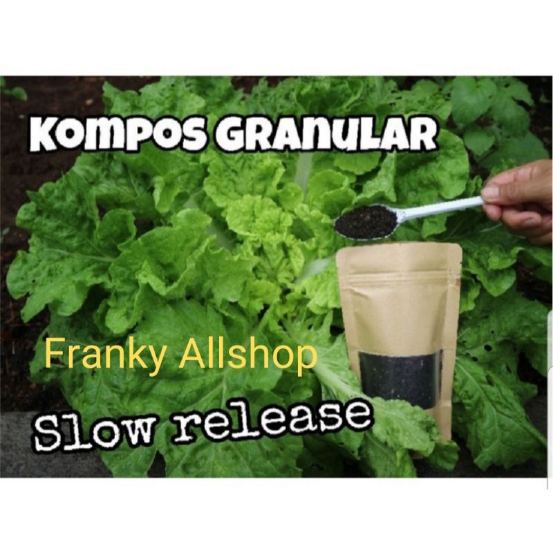 PUPUK KOMPOS GRANULE SLOW RELEASE BOTV (GRANULAR BALI ORGANIK TV)