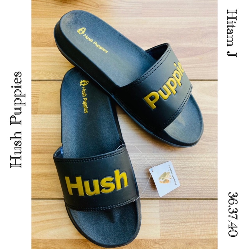 sandal hush hitam J