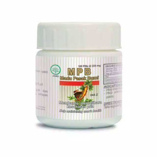 MPB 100 pil -( madu pasak bumi ) -Borobudur Herbal
