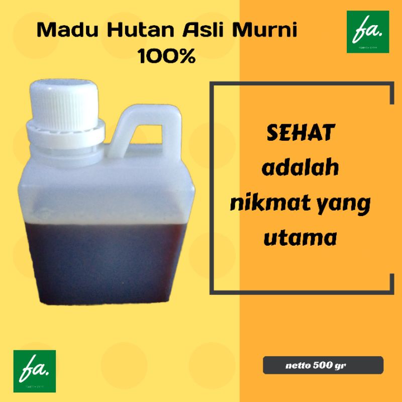 

Madu Asli Murni 100% Tanpa Campuran Untuk Kesehatan 500gr