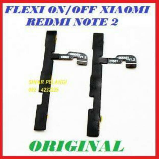 Flexibel Onoff Xiaomi Redmi Not 2
