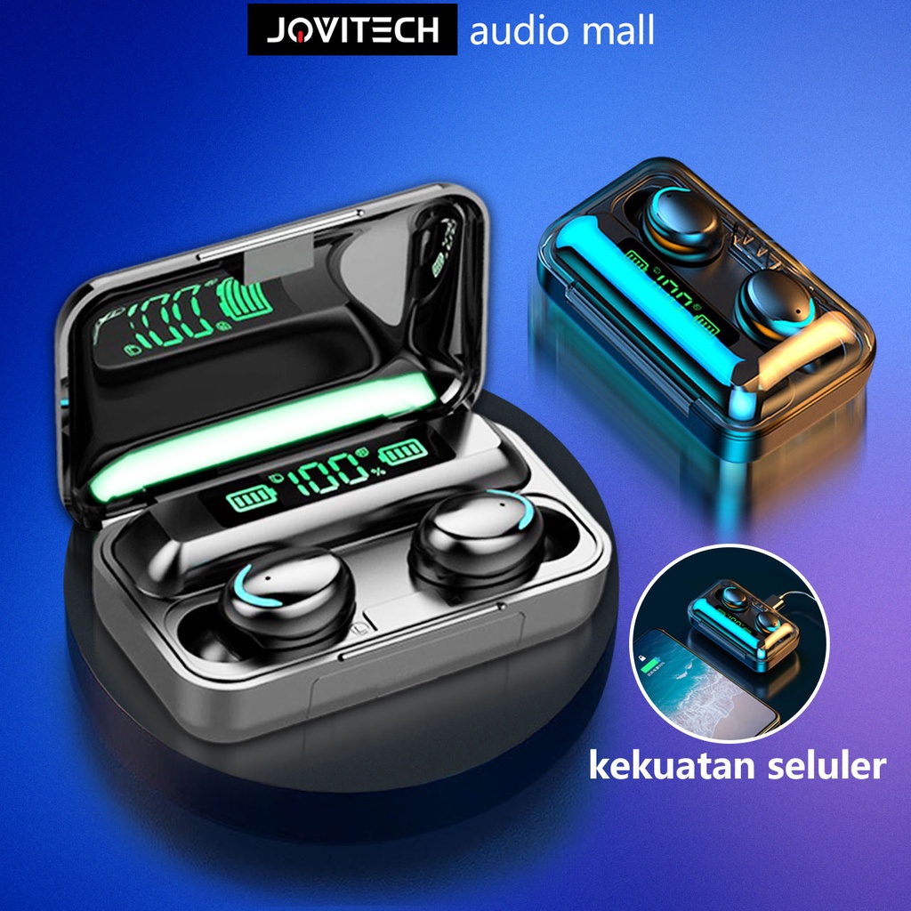 Jual Cod Jovitech F9 Tws Bluetooth Headset Bluetooth Tws Dengan Mikrofon 5 0 Earphone