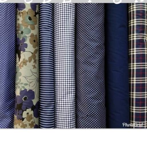 ❁ Aneka motif navy katun jepang ori by tokai senko ✸