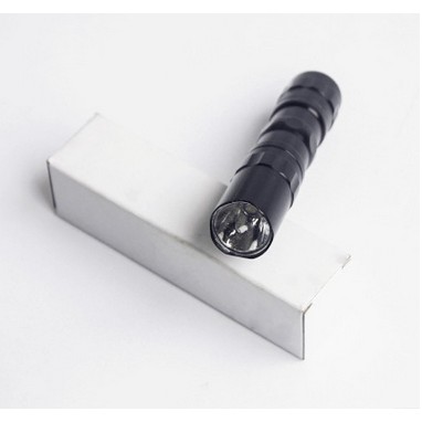 Gantungan Kunci Senter Mini Police 3W LED Metal Quality