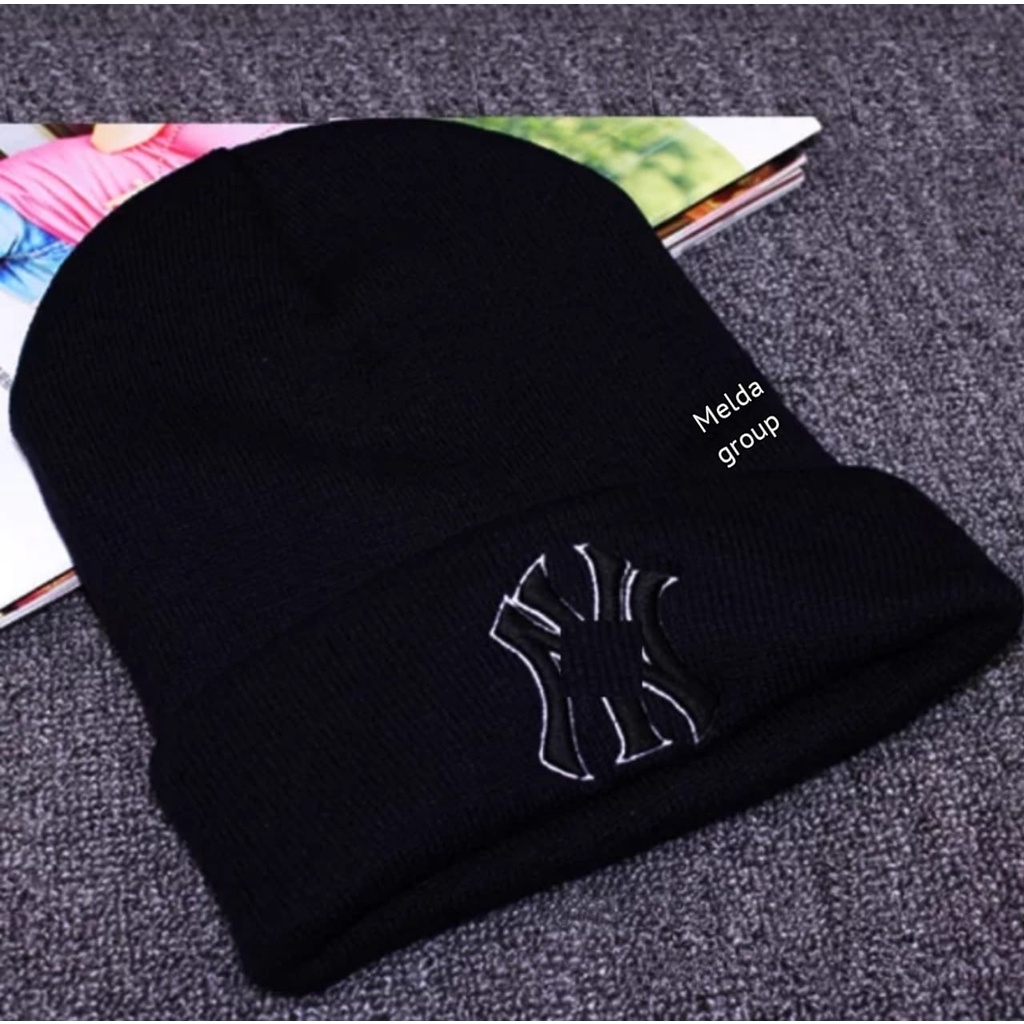 Topi Kupluk Beanie Hat NY Import Original Pria Wanita Terbaru