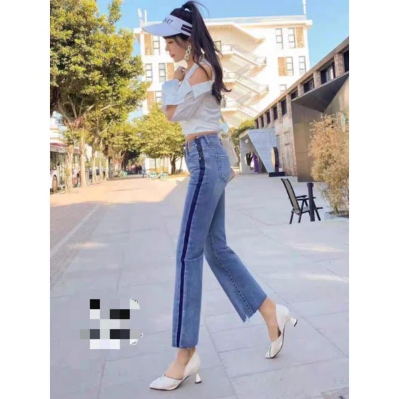 MDLV ~ 6153 GINGER BOOCUT STRETCH JEANS CELANA JEANS IMPORT CELANA PANJANG DENIM FASHION IMPORT