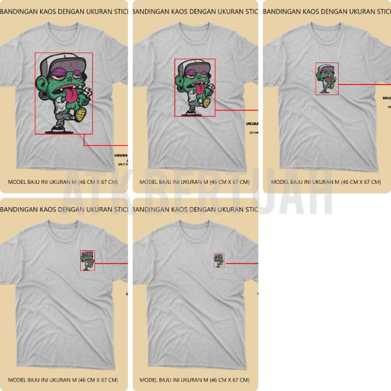 DIY T SHIRT STICKER STIKER KAOS SETRIKA SENDIRI LOGO KPOP KARTUN ANIME NAMA CUSTOM