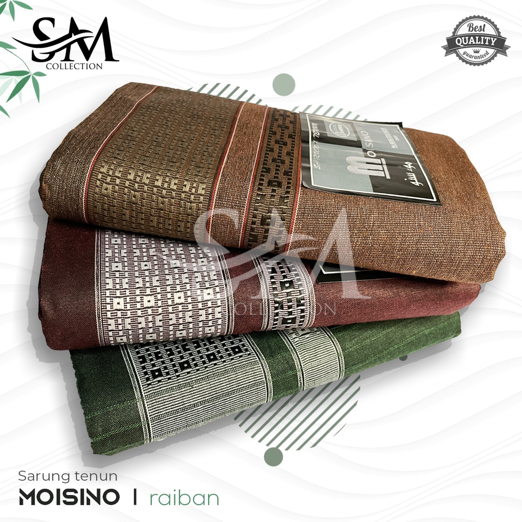 SARUNG MOISINO MOTIF SABUK RAIBAN POLOS DEWASA TERLARIS