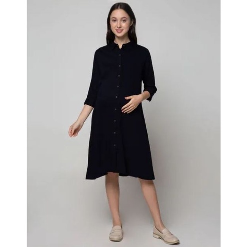 Baju Hamil Kerja/Dress Hamil Kerja /Baju Menyusui/Dress menyusui Puricia
