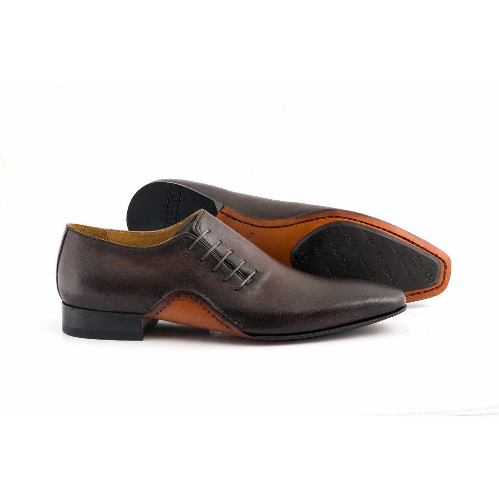 SEPATU FORMAL PRIA MARIO MINARDI ORIGINAL PANTOFEL KULIT COKLAT MM08