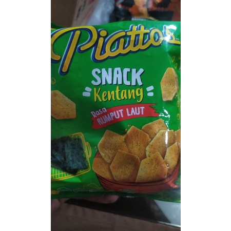 

Piattos Snack Kentang Rasa Rumput Laut 75gr