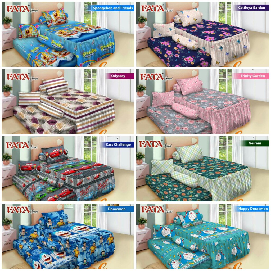 RC Sprei duo sorong/single double/ Fata
