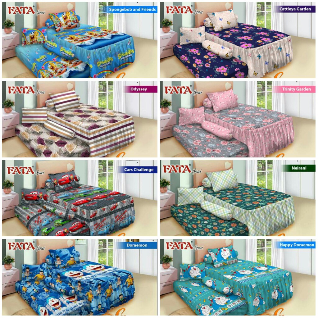 RC SPREI DUO SORONG FATA BANYAK MOTIF HARGA MURAH