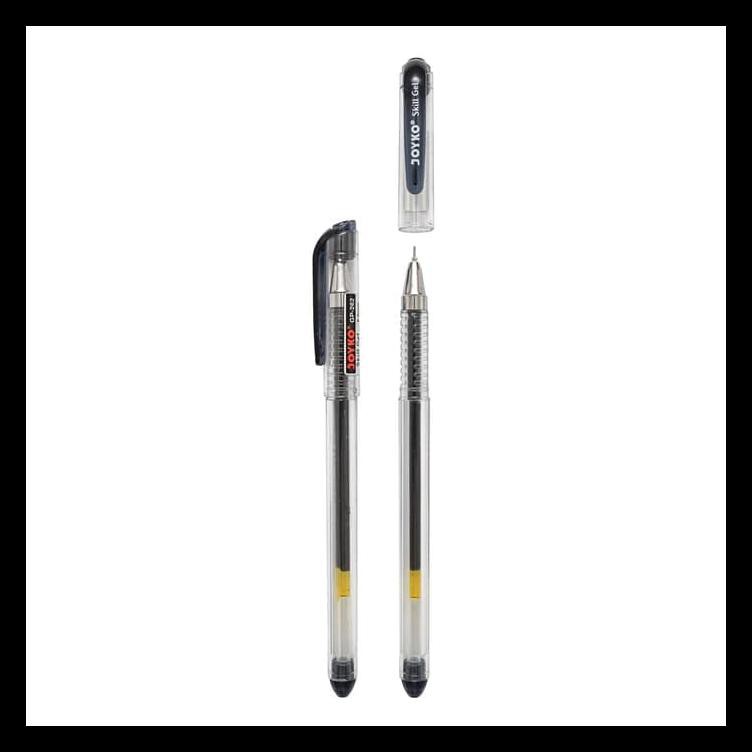 

Gel Pen / Pulpen / Pena Joyko Gp-262 /1 Box 12 Pcs / Skill Gel/ 0.5 Mm Berkualitas