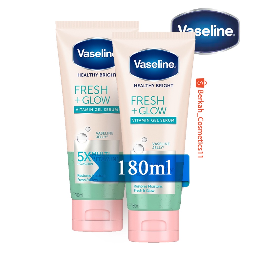 Vaseline Healthy Bright Vitamin Gel Serum Fresh Glow 180ml