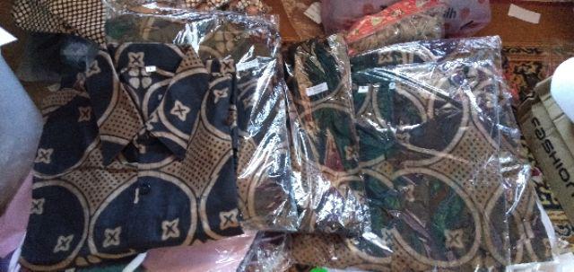 Qnunbatik Sarimbit/couple Batik Dress/terusan Wanita Mawar Kawung