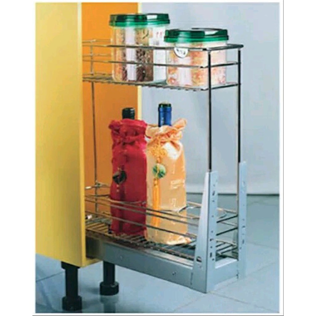 Rak botol tarik 2 susun VITCO.. 27316 Terbaik