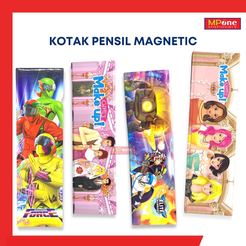 

Kotak Pensil Anak / Kotak Pensil Magnetic / Tempat Pensil Karakter