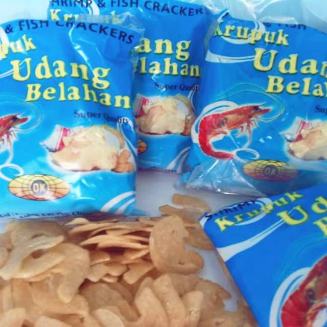 

Kerupuk Udang Mentah siap goreng