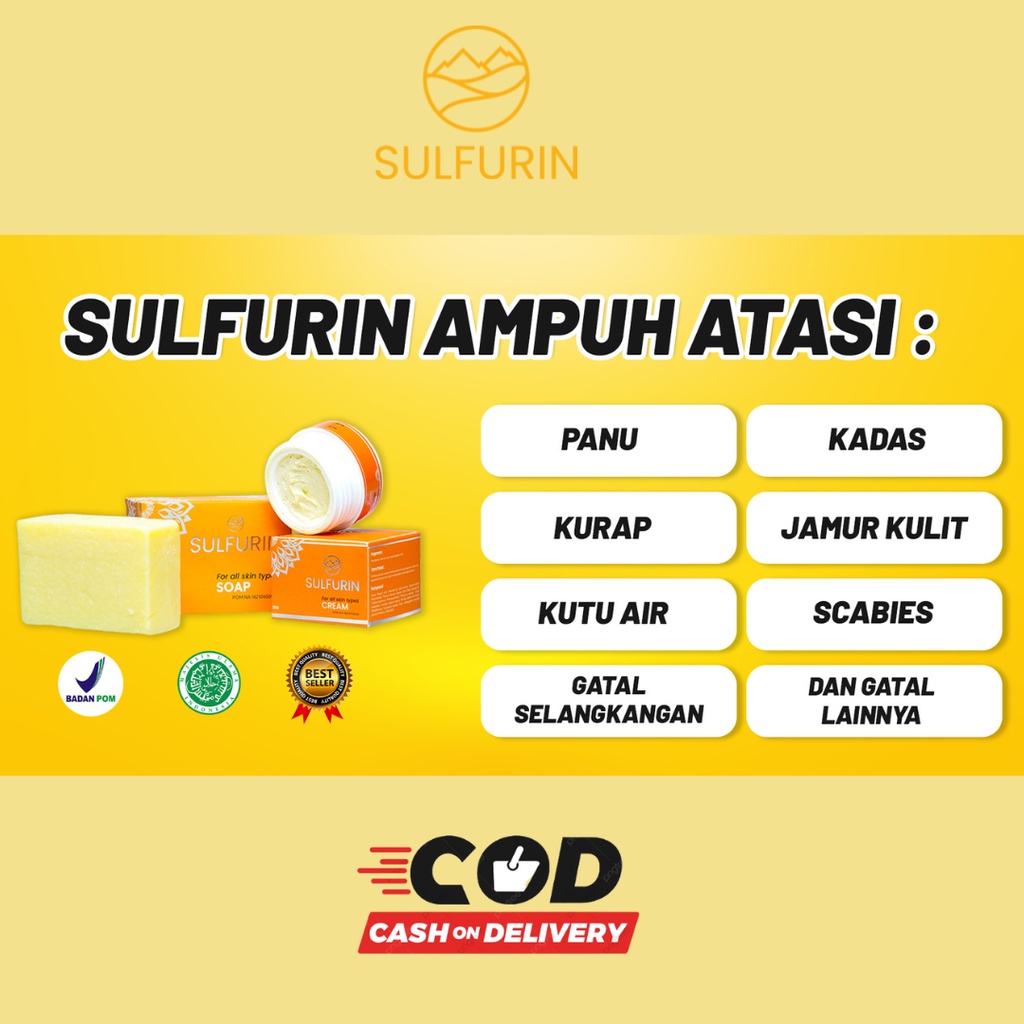 Obat Gatal Selangkangan Menahun Binahong SULFURIN 100gram ORIGINAL