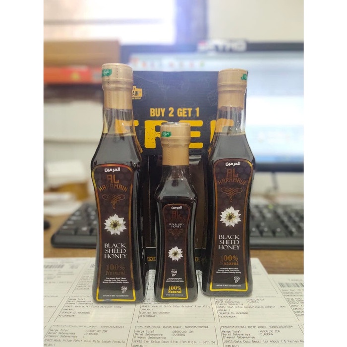 

Ge602Gt Madu Haramain 500 X 2 Gr Free 250 Gr I Bukan Al Shifa Kemasan Baru Ds5545101