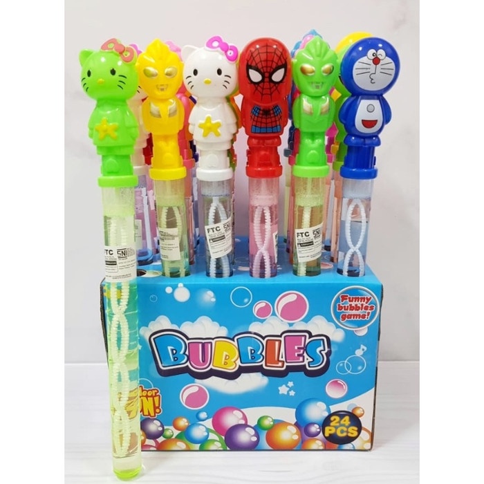 Bubble Stick / Gelembung Sabun Karakter Tiup Balon BerKarakter SNI Murah sh 673