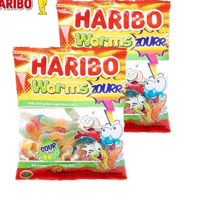 

PROMO HARI INI!!! Haribo Worms Zourr 80 gr x 2 pcs [7]