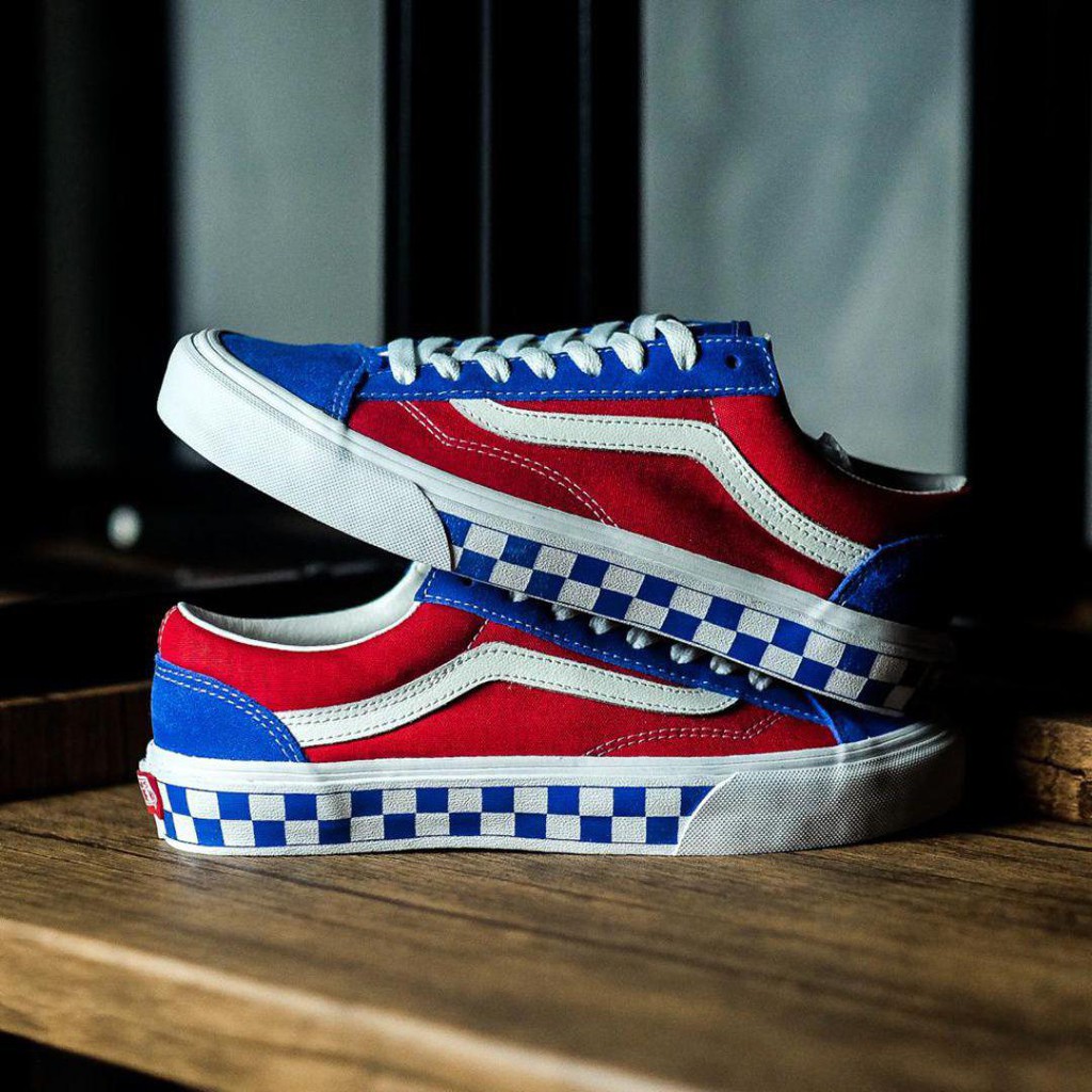 Vans Style 36 BMX Checkerboard Red/White/Blue