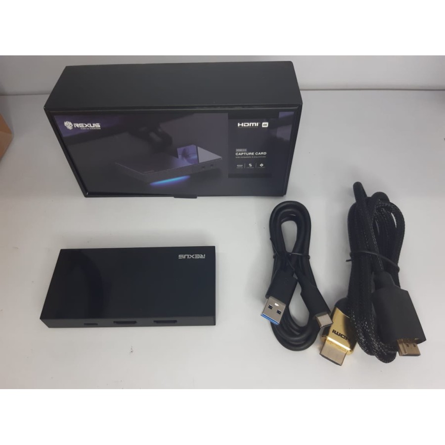 Rexus HD200 HDMI 4K Game Capture Card Stream and Record