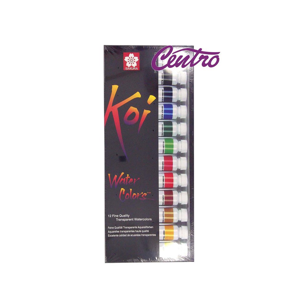 

SAKURA KOI WATER COLORS 12 TUBES