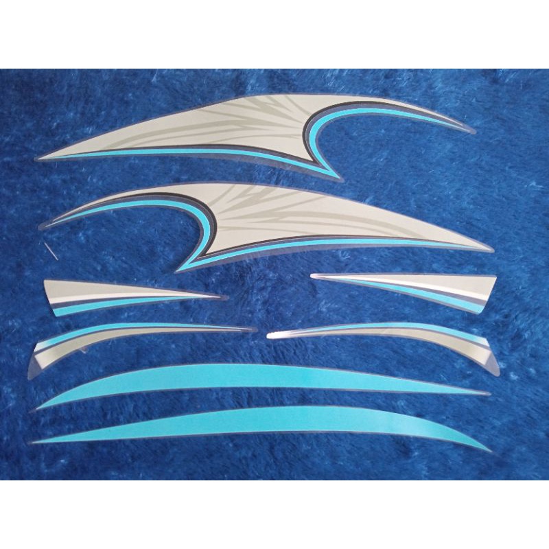 striping transparan scoopy karbu