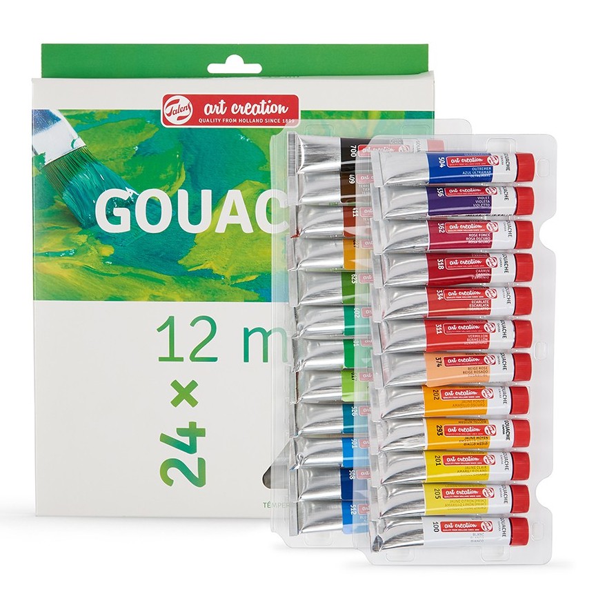 

Talens - Art Creation Gouache 12ml Set of 12 / 24