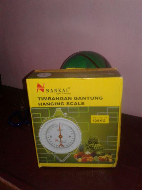 Timbangan Gantung 100kg 100kg Hanging Scale - Alat Ukur Berat Nankai