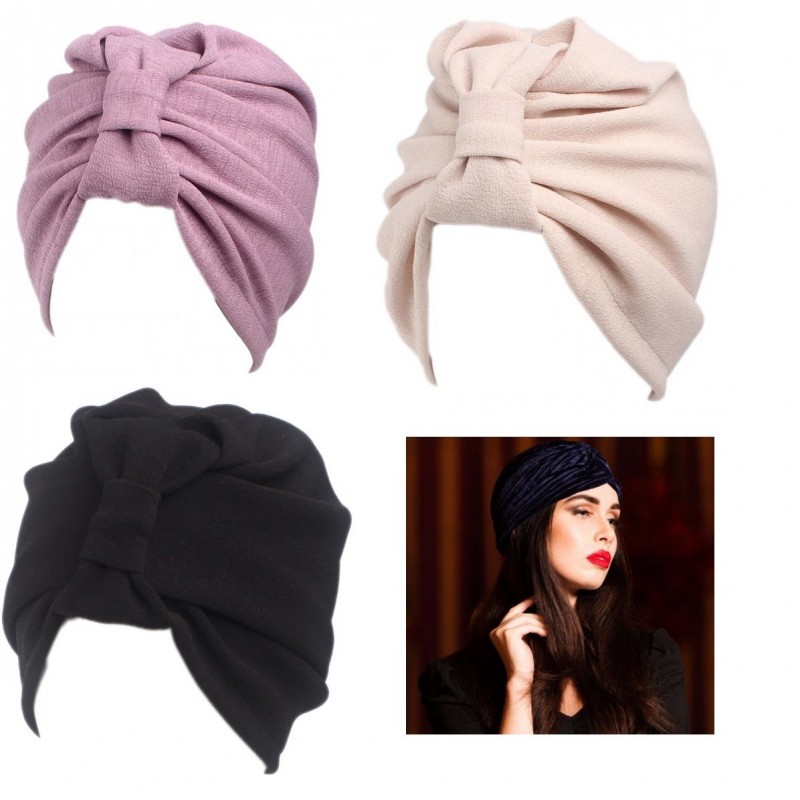 

-NO BRAND- Bow Turban