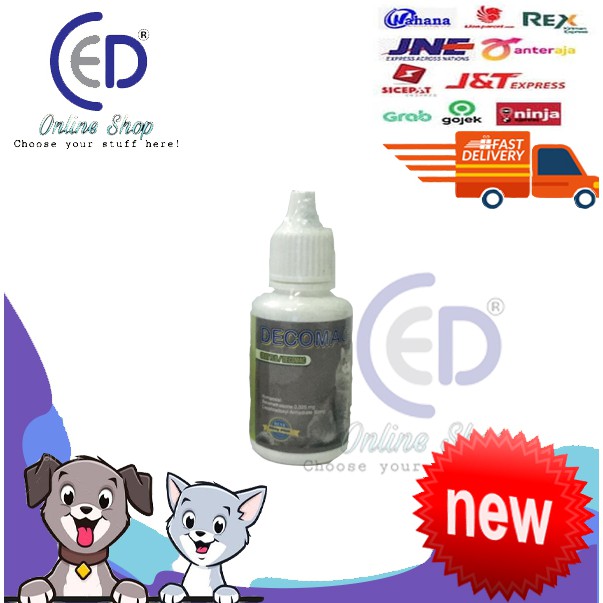 OBAT FLU KUCING DECOMAC TETES