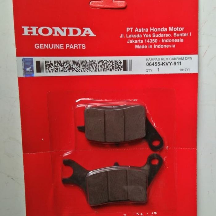 KAMPAS REM DEPAN HONDA BEAT KARBU BARANG ORI HGP